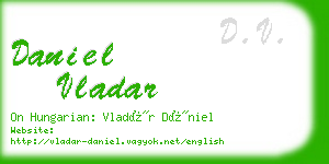 daniel vladar business card